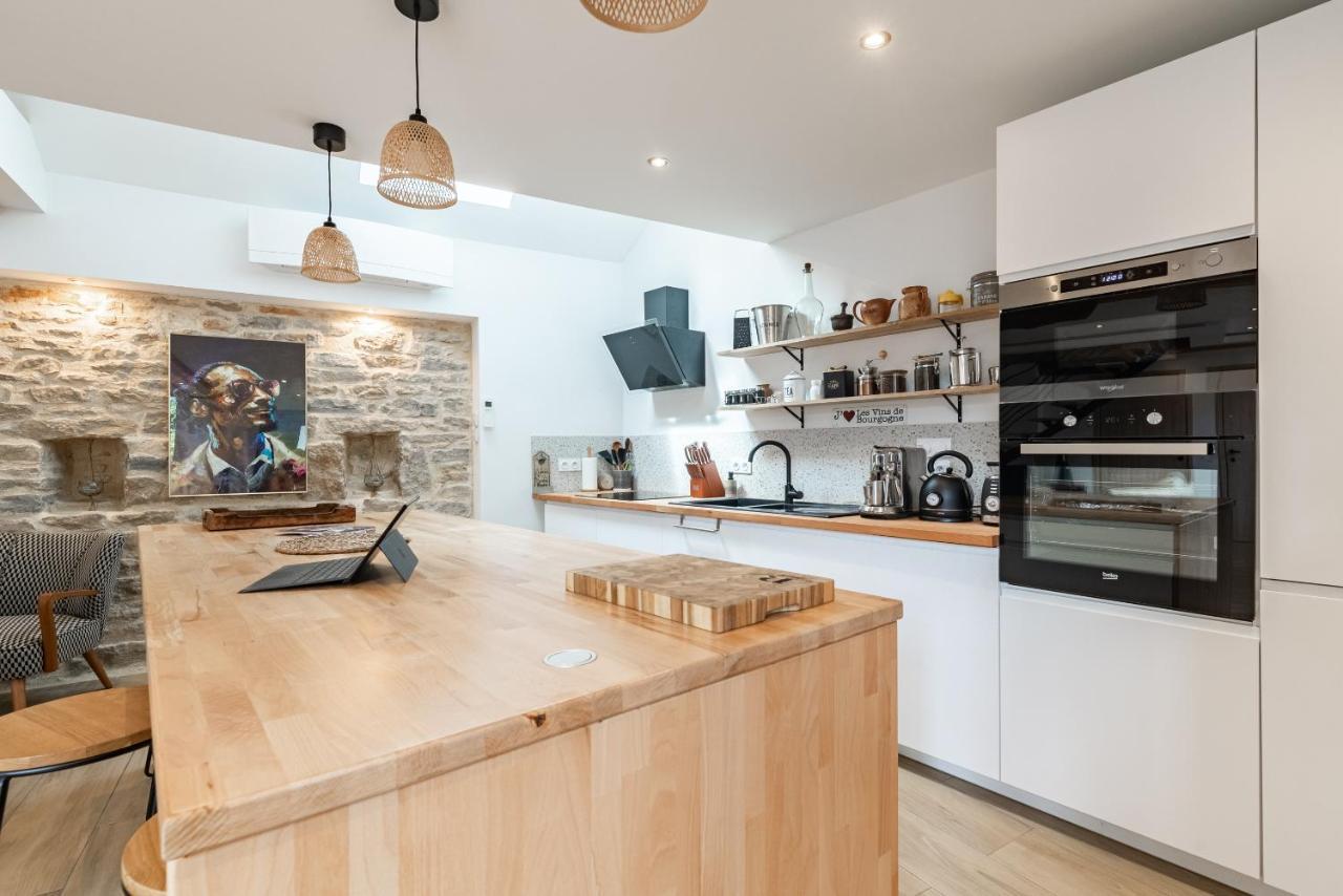 Charmante Maison Climatisee Avec Son Jardin A 10 Minutes De Dijon 마르사네이라꼬떼 외부 사진
